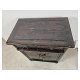 Antique Lacquer Finish Chinese Cabinet