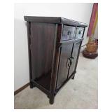 Antique Lacquer Finish Chinese Cabinet