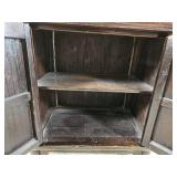 Antique Lacquer Finish Chinese Cabinet