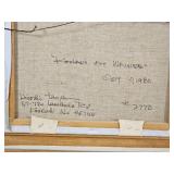 Hawaii Mountain Scape Oil Signed Hiroshi Tagami