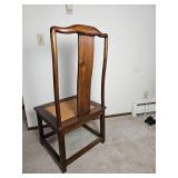 Stunning Chinoiserie Chinese Elm Dining Chairs