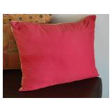 Embroidered Indian Motif Horse Pillows, pair