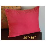 Embroidered Indian Motif Horse Pillows, pair