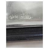 Silver Resin Horse and Jockey Statue by Crosa, 1995