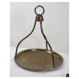 Tribal Brass Hanging Turkish Tea Tray