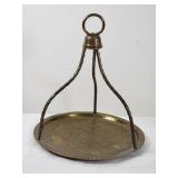 Tribal Brass Hanging Turkish Tea Tray