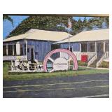 Fine Art Original Hawaiian Landscape Painting - Bruce Moore - Kau Sugar Co.