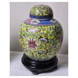 Antique Chinese Rose Jar Pair - 19th c. - Qing Dynasty