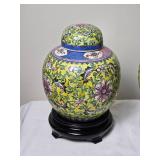 Antique Chinese Rose Jar Pair - 19th c. - Qing Dynasty