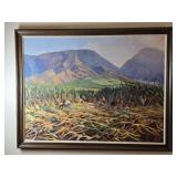 Fine Art Original Painting - Macario Pascual - Morning in West Maui