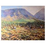 Fine Art Original Painting - Macario Pascual - Morning in West Maui