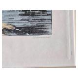 Classic British Hunting Etched Print - Full Cry