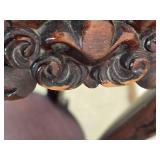 Antique Japanese Meiji Era Carved Pedestal