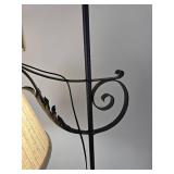 Stylish Bent Iron Floor Lamp