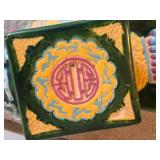 Vibrant Vintage Hollywood Regency Elephant Plant Stand