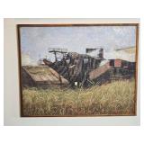 Original Industrial Fine Art Painting - Bruce Moore - Harvest Processing