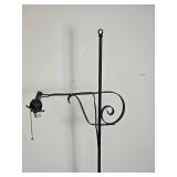 Stylish Bent Iron Floor Lamp