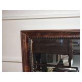 Gorgeous Burlwood Frame Accent Mirror