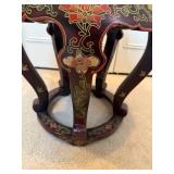 Gorgeous Vintage Chinese Lacquered Fish Bowl Stand