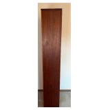 Elegant 5-Shelf Narrow Bookcase