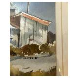 Original Fine Art Watercolor Painting - Seaswept House