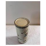 Antique Chinese Handpainted Cylinder Vase