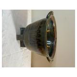 Vintage Drip Glaze Footed Vessel