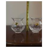 Fine Waterford Crystal Vase Pair