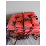 11- Orange Life Vests