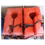 11- Orange Life Vests