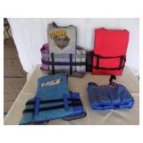 4 Life Jackets