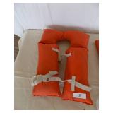 2 – Vintage orange life vests