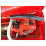 Homelite chainsaw with case Model: XL2 automatic, pulls over