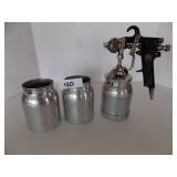 Spray Gun Pratcon & 2 Cups