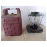 LP Coleman Lantern And Case