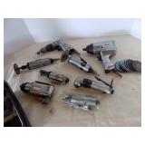 Speedy Cut, Die Grinder, Blue Point Angle Drill, Air Tools 1/2" Impact, 3/8" Drill, 1/4" Ratchet, 3/8" Ratchet Case