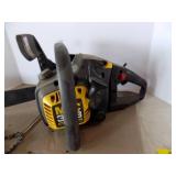 Mac 3818 Chainsaw, Anti-Vibration Chain Is Off, Pulls Over With Chain And Cover (In Garage)