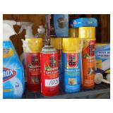 Household items. 409 Degreaser. Disinfectant, Clorox, etc