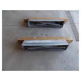 2 - Folding sawhorses
