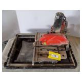 Husky tile saw / Wet saw, with Extra Blade