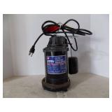 1/2 HP Cast Iron Sump Pump, Campbell House Field Looks Unused