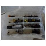 Plastic Storage Container with Contents