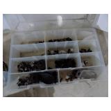 Plastic Storage Container with Contents