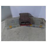 Plastic Storage Container with Contents