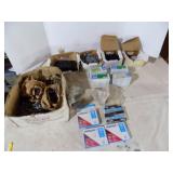 Lot Of Nails, Screws, Finishing Nails, Casing Nails, General Purpose Nails, Staples Some In Unopened Boxes