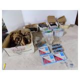 Lot Of Nails, Screws, Finishing Nails, Casing Nails, General Purpose Nails, Staples Some In Unopened Boxes