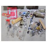 Miscellaneous Hardware Battery Box, Hitch Pins, Starter, Carb Gasket