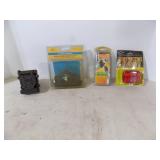 Trailer Parts Plug-In Connector Set, Flashing Light, 6-Pole Round Connector Kit