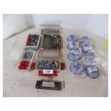 Miscellaneous Hardware Magnet, Cotter Pins, Wear Nuts, Screws, Face Mask, 8 Filters