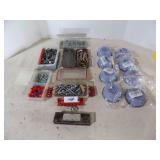 Miscellaneous Hardware Magnet, Cotter Pins, Wear Nuts, Screws, Face Mask, 8 Filters